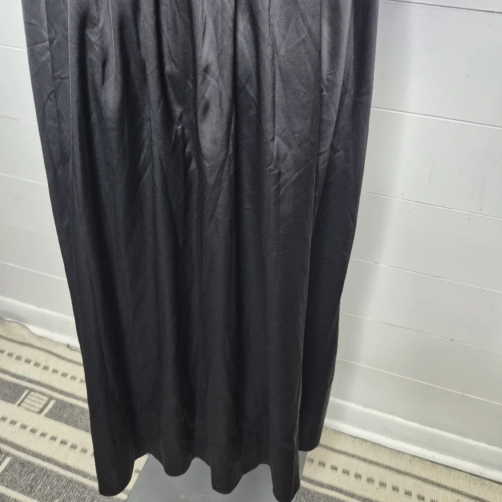 Baltic Born Poppy Satin Tie Front Midi Dress Size XL - Picture 7 of 13